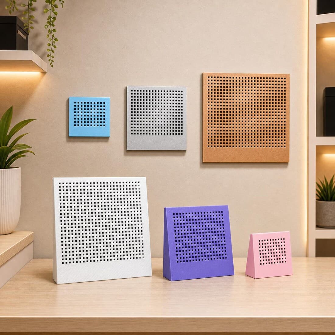 Square Pin Display Board
