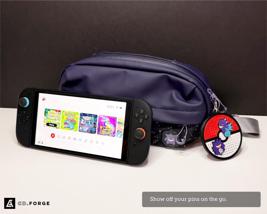 Poké Ball Pin Display Keychain, photo 3