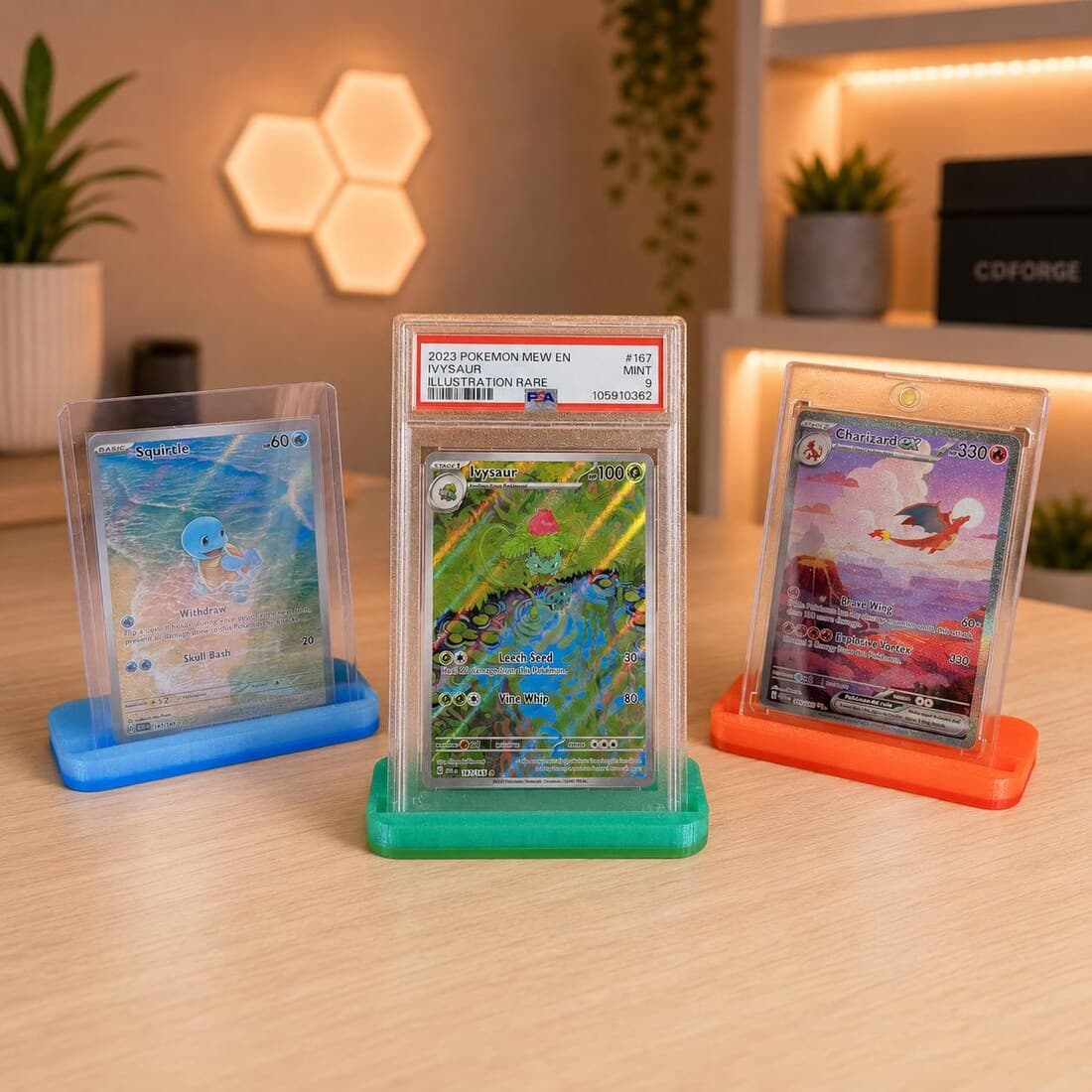 Trading Card Display Stand