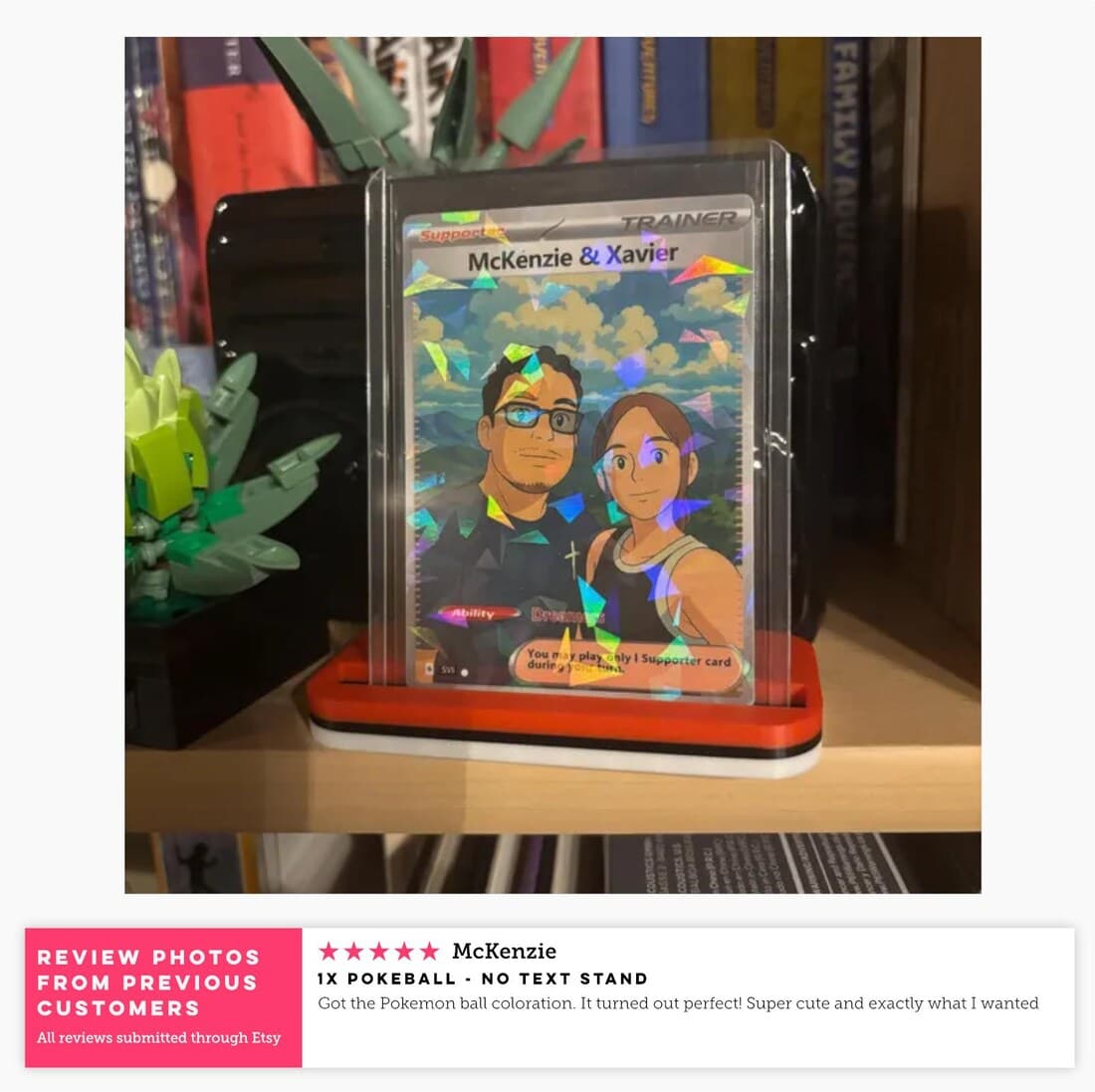 Trading Card Display Stand, photo 5